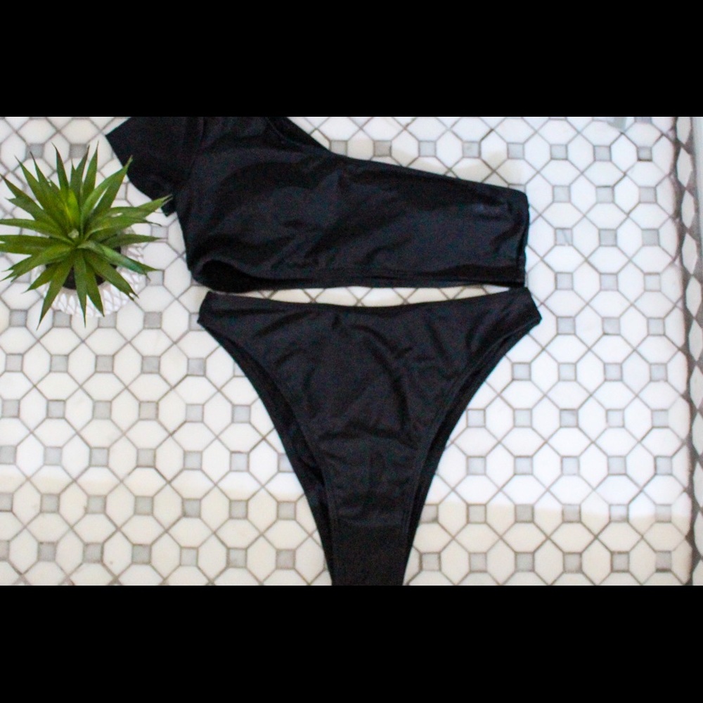 Black swimsuit